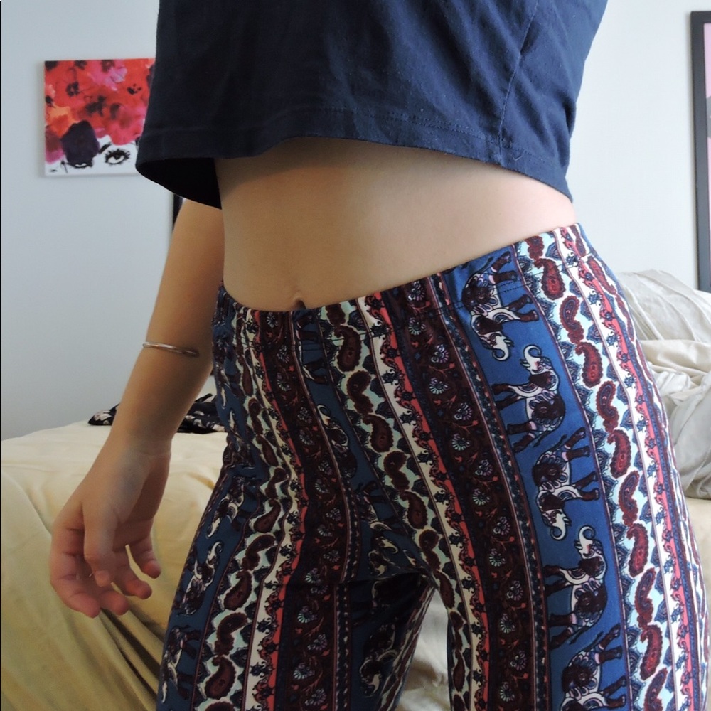 Printed Bell Bottoms